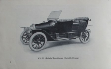 Westfalia Motorcar "Ein Sieger" Modelprogram 1912 (S0045)