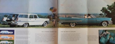 Chrysler Modelprogram 1958 "Glamour Car of the forward look" Carbrochure (3407)