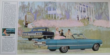 Chevrolet Modelprogram 1963 Carbrochure (7715)