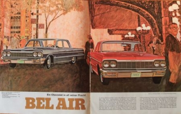 Chevrolet Modelprogram 1964 Carbrochure (3406)