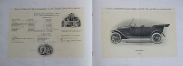 NAG Personenwagen K4 10/28 PS 1912 Modellprogramm (S0050)