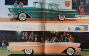 Ford Mercury Modelprogram 1957 "Dream Car Design" Carbrochure (3410)