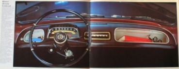 Renault Dauphine Gordini Modelprogram 1964 Carbrochure (3405)
