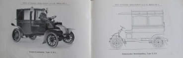 NAG Elektromobile 1907 Modelprogram (S0051)