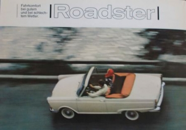 DKW F12 Roadster Sport Modelprogram 1963 Carbrochure (4043)