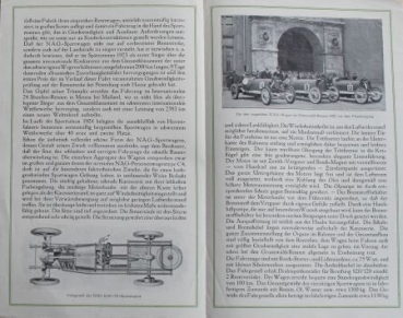 NAG Sportcar Type C4b 1924 Modelprogram (S0052)