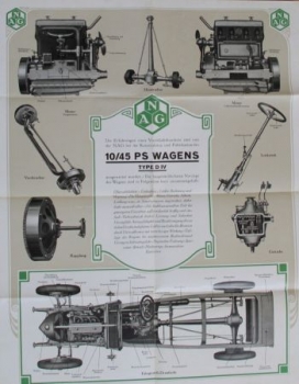 NAG Personalcars 10/45 PS Vierradbremse 1925 (S0053)