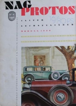 NAG Protos 12/80 PS 4 Litre Sixcylindre 1930 (S0059)