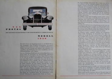NAG Protos 12/80 PS 4 Litre Sixcylindre 1930 (S0059)