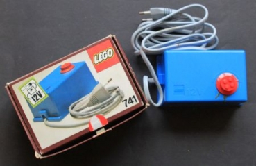 Lego 741 Bühler Transformator 12 V 1970 im Originalkarton (3386)