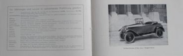 Perl Kleinauto Modelprogram 1922 (S0070)