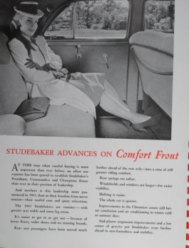 Preview: Studebaker Modellprogramm 1941 "Inside Facts" Automobilkatalog (0327)