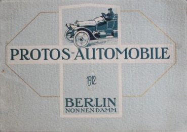 Protos Automobile Modellprogramm 1912 (S0077)