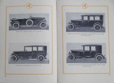 Protos Kraftwagen Modelprogram 1926 (S0080)
