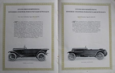 Stoewer Personenkraftwagen Modellprogramm 1924 (S0085)