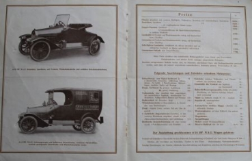 NSU 6/18 HP Vierzylinder Modellprogramm 1912 (S0095)