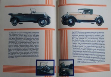 NSU 7/34 PS Sixcylindre "Warum gerade den NSU?" 1929 (S097)