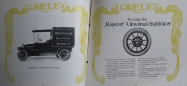 Ley Maschinenfabrik Loreley Motorcar Modelprogram 1913 (S0103)