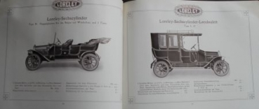 Ley Maschinenfabrik Loreley Motorcar Modelprogram 1912 (S0104)