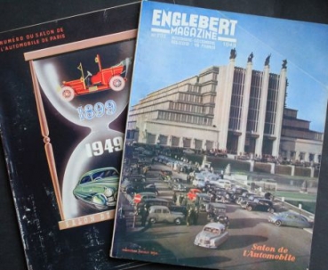 "Englebert Magazine" Reifen-Magazin 1949 zwei Ausgaben (6022)