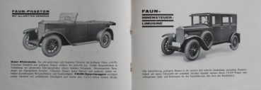 Faun Typ K3 6/28 PS Modellprogramm 1927 (S0111)