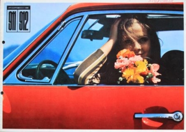 Porsche 911 - 912 Modelprogram 1966 Carbrochure (5080)