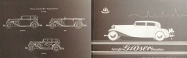 Glaeser Karosserien Modelprogram 1932 (S0121)