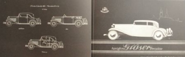 Glaeser Karosserien Modelprogram 1932 (S0121)
