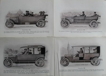 Glaeser Karosserien Modelprogram 1910 (S0122)