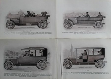 Gläser Karosserien Modellprogramm 1910 (S0122)