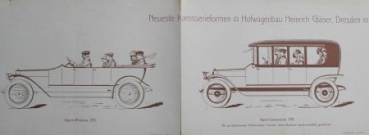 Glaeser Karosserien Modelprogram 1910 (S0122)