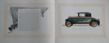 Brennabor 6/25 PS Type Z Modellprogramm 1928 (S0154)