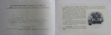 Brennabor Motorwagen Reminder Modelprogram 1911 (S0174)