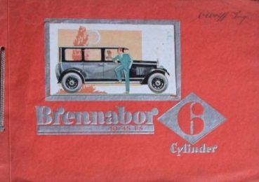 Brennabor 10/45 PS Sechszylinder Modellprogramm 1927 (S0178)