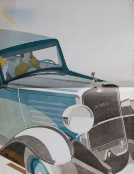 Brennabor Juwel 2,5 Liter 45 PS Reuters Modelprogram 1929 (S0186)