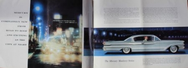 Ford Mercury Modelprogram 1959 Carbrochure (8618)
