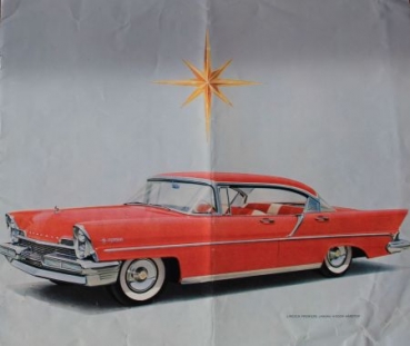 Lincoln Modellprogramm 1957 Automobilprospekt (7913)