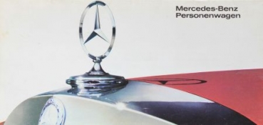 Mercedes-Benz Modeplrogram 1967 Carbrochure (3912)