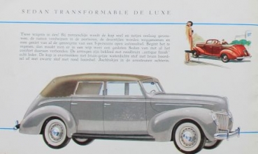 Ford V8 Modelprogram 1939 Carbrochure (3921)
