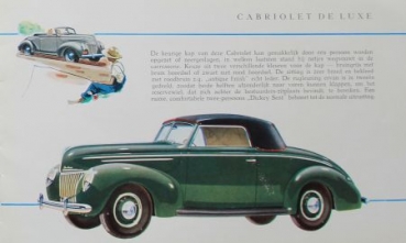 Ford V8 Modelprogram 1939 Carbrochure (3921)