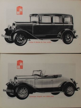 DeSoto Modelprogram 1928 ten Brochuresheeds (3925)