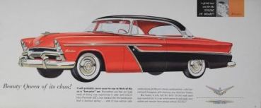 Plymouth Modelprogram 1955 "The biggest car in Plymouth history" Carbrochure (0251)