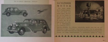 Pontiac 68 Modellprogramm 1935 Automobilprospekt (3933)