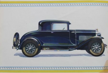 Pontiac Big Six Modelprogram 1930 Carbrochure (3935)