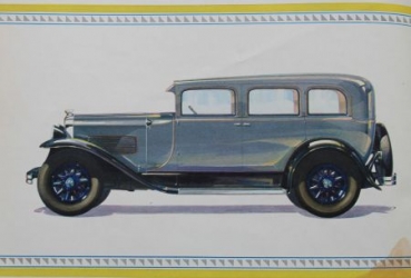 Pontiac Big Six Modelprogram 1930 Carbrochure (3935)
