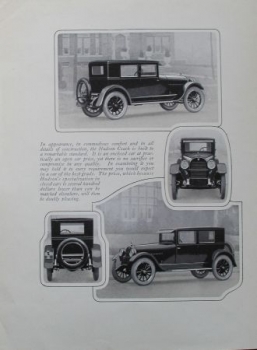 Hudson Super Six Coach Modelprogram 1924 Carbrochure (3906)