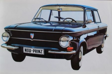 NSU Prinz 4 Modelprogram 1961 Carbrochure (4005)