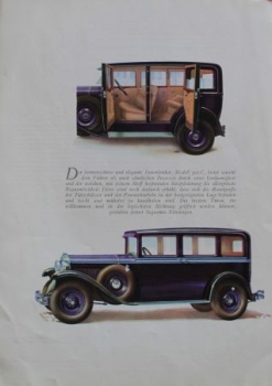 Fiat 521 C Modelprogram 1930 Carbrochure (3995)