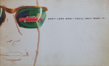Ford Consul Capri "Don't look now" 1962 Automobilprospekt (3885)