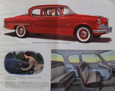 Preview: Studebaker Modellprogramm 1954 Automobilprospekt (3412)